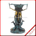 Bronze Mermaid Fountain Sculpture YL-K126